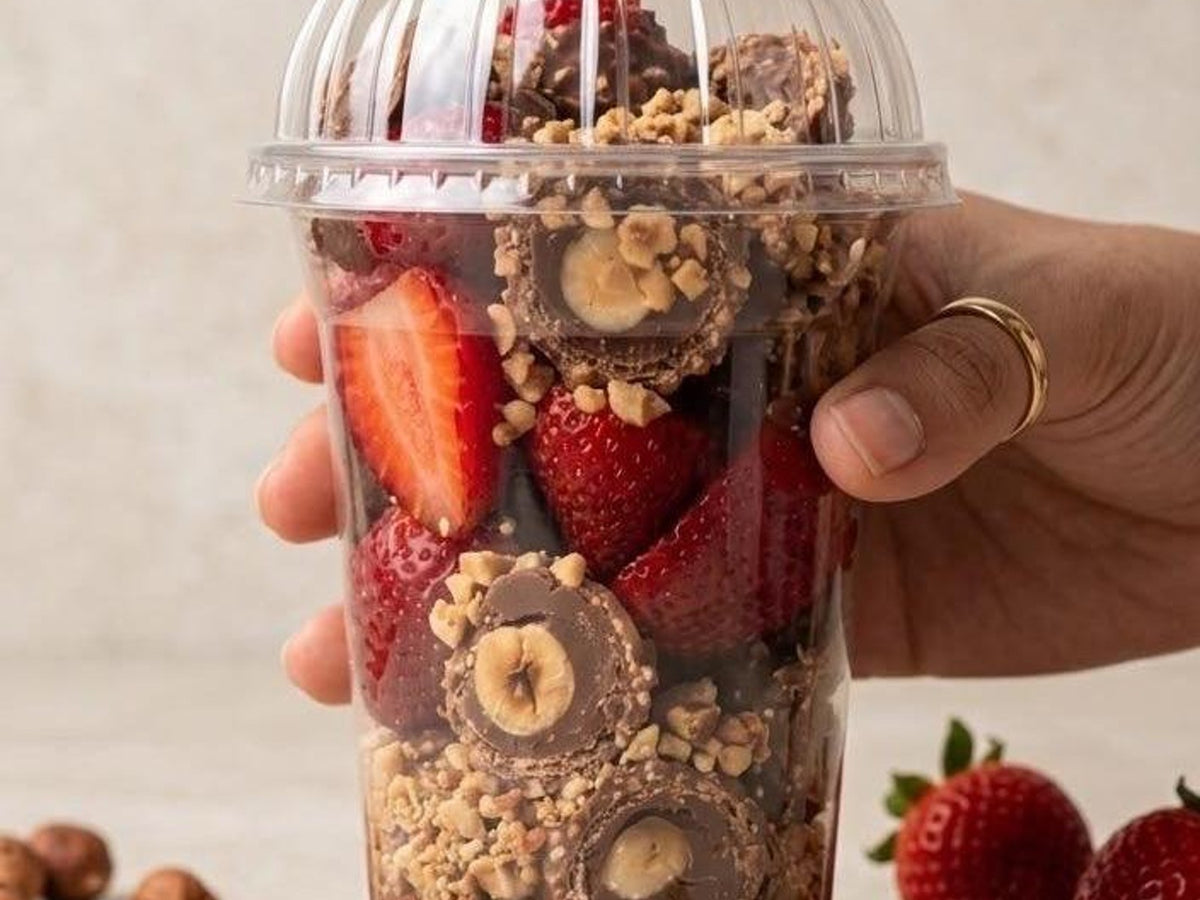 Ferrero Rocher Cup (12 oz) at Madalyon Dessert in San Francisco