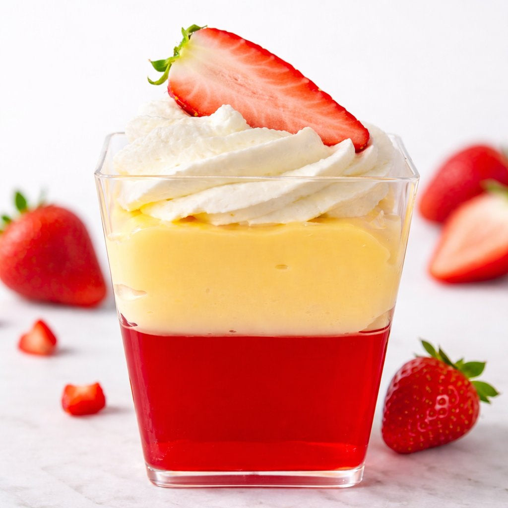 Strawberry Jelly & Cream Cup