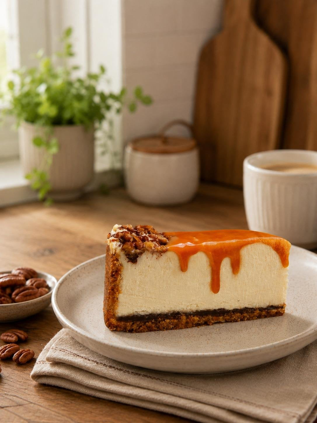 Caramel fudge cheesecake(BOGO)