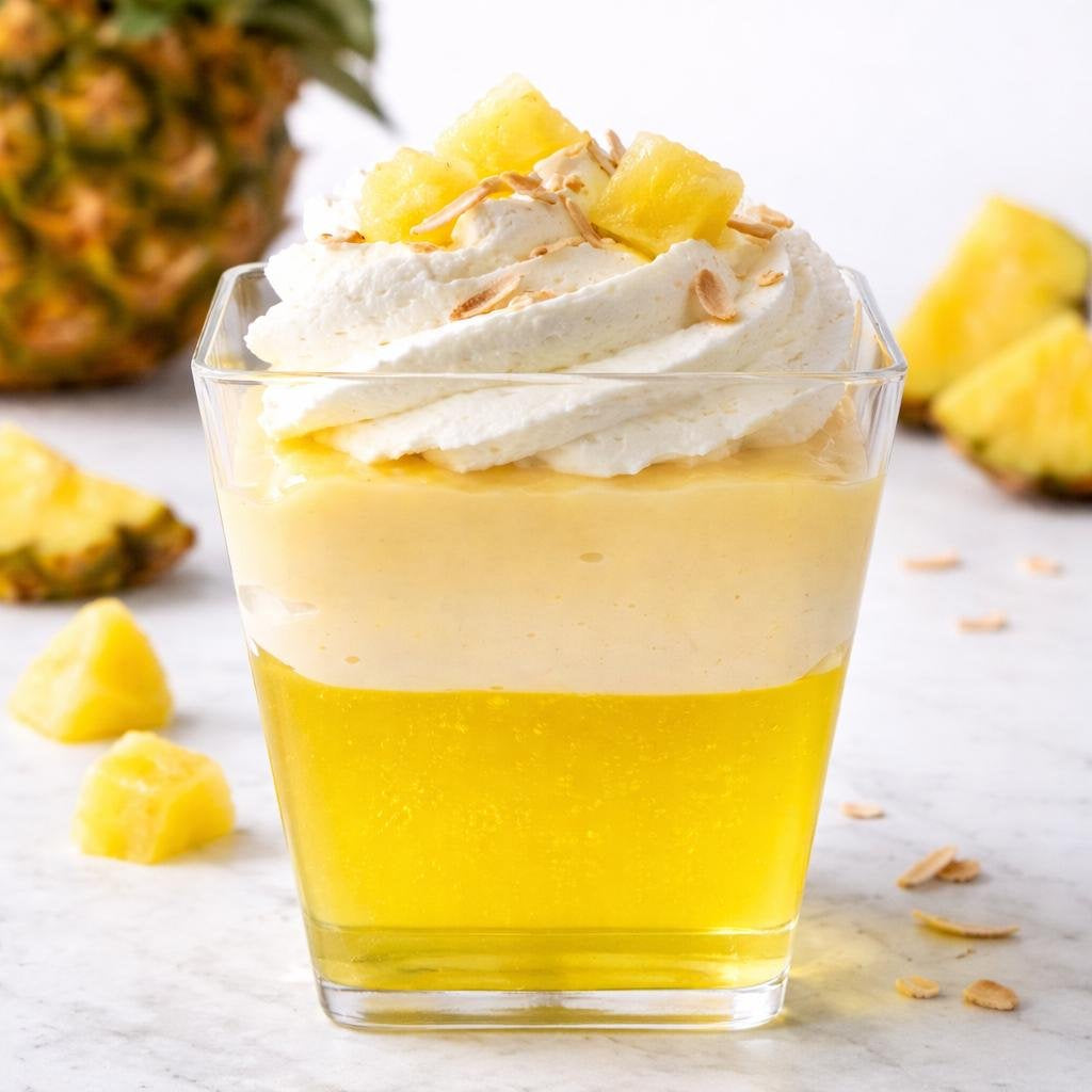 Pineapple Jelly & Cream Cup