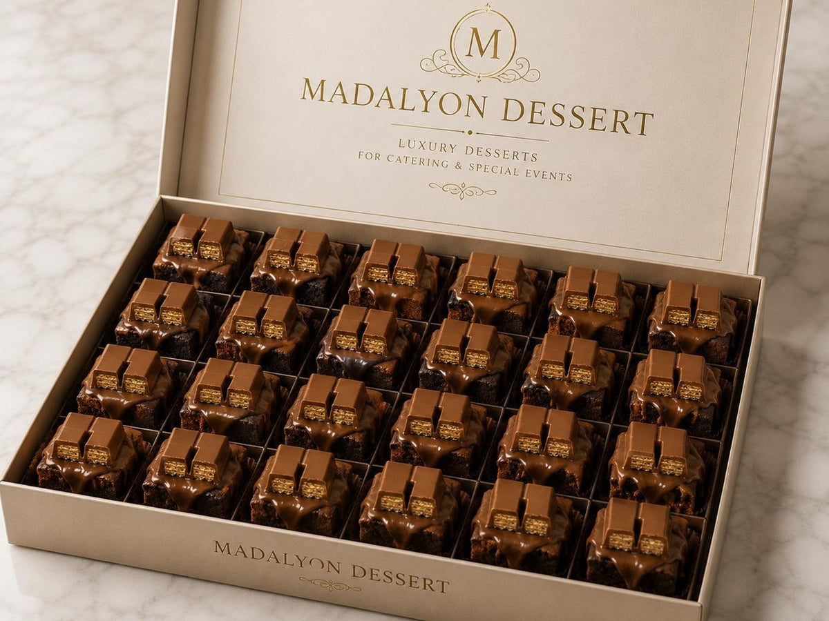 Kitkat crunch brownie(100 pieces) at Madalyon Dessert in San Francisco