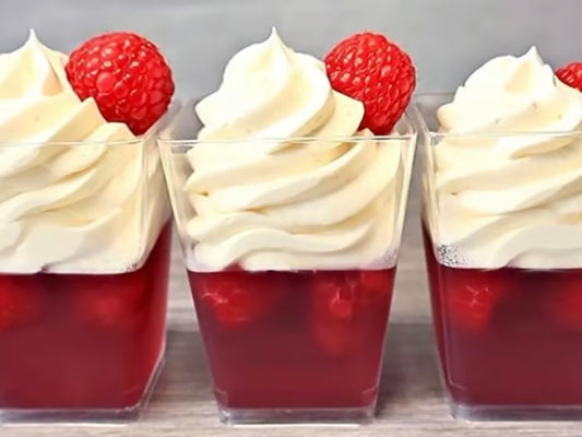 Strawberry jelly cup 5 oz at Madalyon Dessert in San Francisco