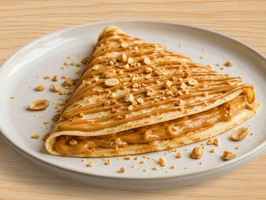 Peanut Butter Crunch Crepe at Madalyon Dessert in San Francisco