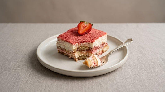 %100 Handmade Strawberry Tiramisu