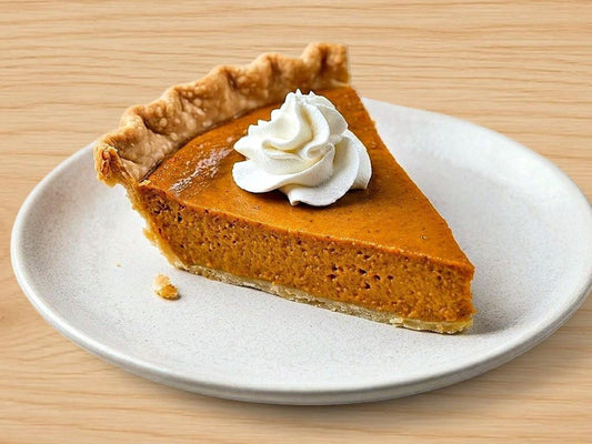Pumpkin pie at Madalyon Dessert in San Francisco