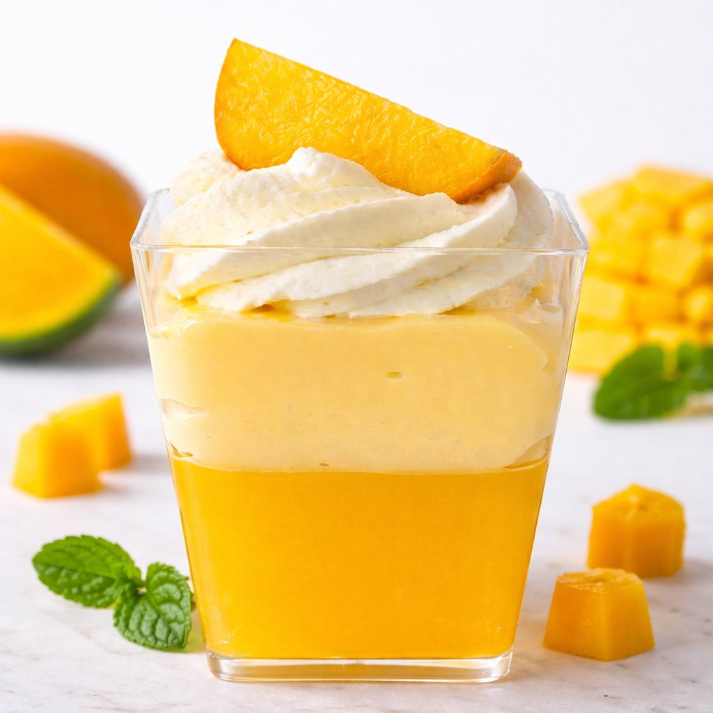 🥭 Mango Jelly & Cream Cup Buy1 get1 free