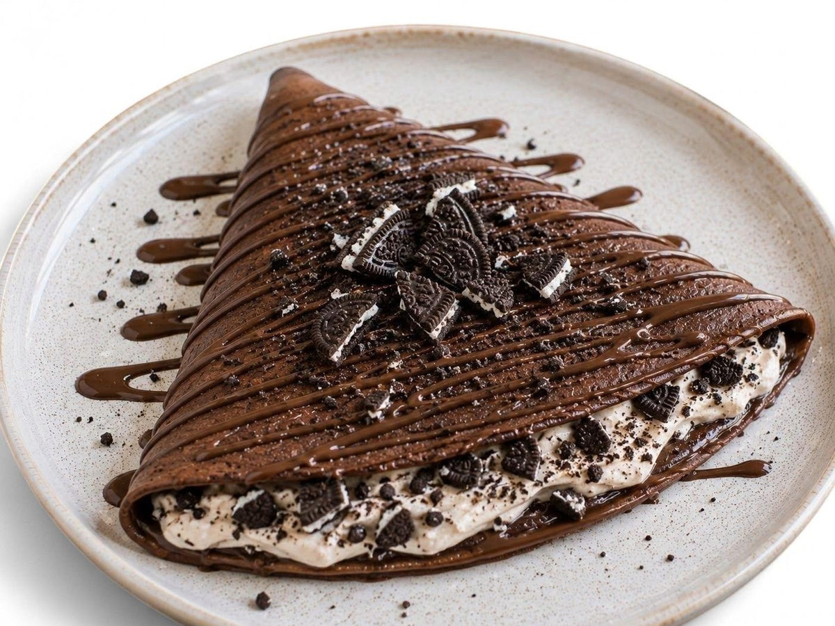Oreo Chocolate Crepe at Madalyon Dessert in San Francisco