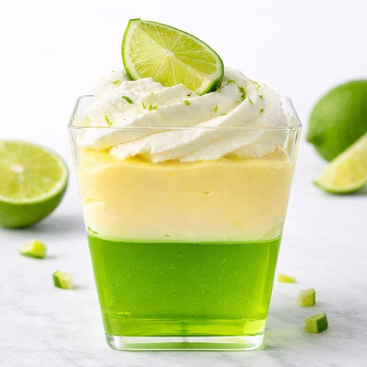 Lime Jelly & Cream Cup