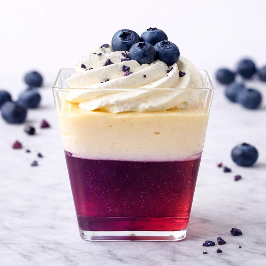 Blueberry Jelly & Cream Cup