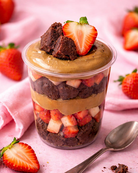 Strawberry Brownie Bliss Cup
